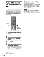 Preview for 34 page of Sony DVP-NS4OOD Operating Instructions Manual