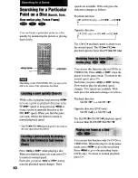 Preview for 40 page of Sony DVP-NS4OOD Operating Instructions Manual