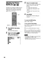 Preview for 56 page of Sony DVP-NS4OOD Operating Instructions Manual