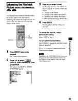 Preview for 57 page of Sony DVP-NS4OOD Operating Instructions Manual