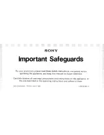 Preview for 90 page of Sony DVP-NS4OOD Operating Instructions Manual