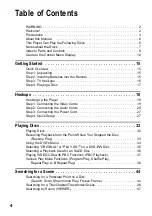 Preview for 4 page of Sony DVP-NS500V Operating Instructions Manual