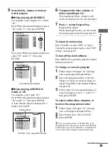 Preview for 39 page of Sony DVP-NS500V Operating Instructions Manual