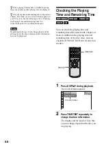 Preview for 50 page of Sony DVP-NS500V Operating Instructions Manual