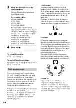 Preview for 56 page of Sony DVP-NS500V Operating Instructions Manual