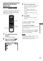 Preview for 61 page of Sony DVP-NS500V Operating Instructions Manual