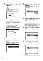 Preview for 66 page of Sony DVP-NS500V Operating Instructions Manual