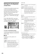 Preview for 80 page of Sony DVP-NS500V Operating Instructions Manual