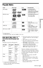 Preview for 37 page of Sony DVP-NS518P Operating Instructions Manual