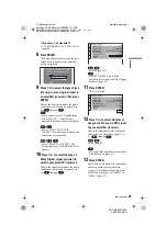 Preview for 25 page of Sony DVP-NS530 Operating Instructions Manual