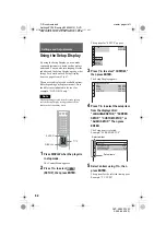 Preview for 62 page of Sony DVP-NS530 Operating Instructions Manual