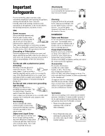 Предварительный просмотр 3 страницы Sony DVP-NS575P Operating Instructions Manual