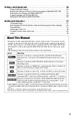 Preview for 5 page of Sony DVP-NS64P Operating Instructions Manual