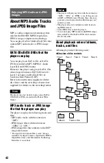 Preview for 42 page of Sony DVP-NS64P Operating Instructions Manual