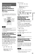 Preview for 35 page of Sony DVP-NS67P Operating Instructions Manual