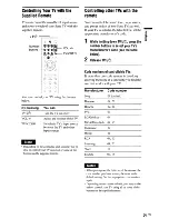 Preview for 21 page of Sony DVP-NS700H Operating Instructions Manual