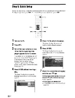 Preview for 22 page of Sony DVP-NS700H Operating Instructions Manual