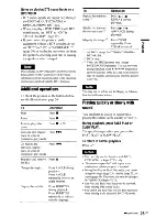 Preview for 25 page of Sony DVP-NS700H Operating Instructions Manual