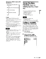 Preview for 29 page of Sony DVP-NS700H Operating Instructions Manual