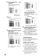 Preview for 30 page of Sony DVP-NS700H Operating Instructions Manual