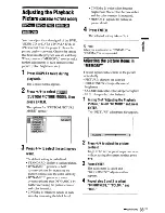 Preview for 33 page of Sony DVP-NS700H Operating Instructions Manual