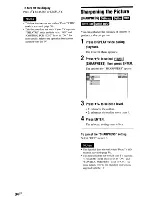 Preview for 34 page of Sony DVP-NS700H Operating Instructions Manual