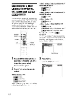 Preview for 40 page of Sony DVP-NS700H Operating Instructions Manual