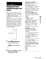 Preview for 43 page of Sony DVP-NS700H Operating Instructions Manual