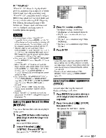 Preview for 51 page of Sony DVP-NS700H Operating Instructions Manual