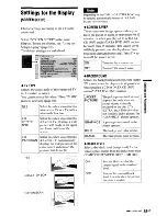 Preview for 55 page of Sony DVP-NS700H Operating Instructions Manual