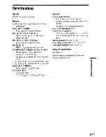 Preview for 67 page of Sony DVP-NS700H Operating Instructions Manual