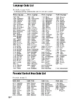 Preview for 68 page of Sony DVP-NS700H Operating Instructions Manual