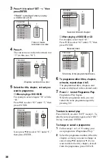 Предварительный просмотр 30 страницы Sony DVP-NS708H Operating Instructions Manual