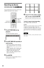 Предварительный просмотр 42 страницы Sony DVP-NS708H Operating Instructions Manual