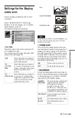 Предварительный просмотр 57 страницы Sony DVP-NS708H Operating Instructions Manual