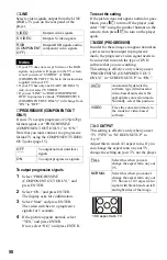 Предварительный просмотр 58 страницы Sony DVP-NS708H Operating Instructions Manual