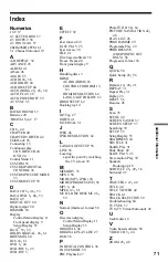 Предварительный просмотр 71 страницы Sony DVP-NS708H Operating Instructions Manual