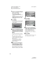 Preview for 24 page of Sony DVP-NS70H - Cd/dvd Player Operating Instructions Manual