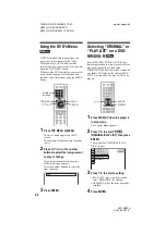 Preview for 28 page of Sony DVP-NS70H - Cd/dvd Player Operating Instructions Manual