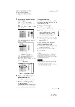 Preview for 31 page of Sony DVP-NS70H - Cd/dvd Player Operating Instructions Manual