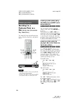 Preview for 34 page of Sony DVP-NS70H - Cd/dvd Player Operating Instructions Manual