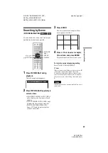 Preview for 37 page of Sony DVP-NS70H - Cd/dvd Player Operating Instructions Manual