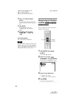 Preview for 46 page of Sony DVP-NS70H - Cd/dvd Player Operating Instructions Manual