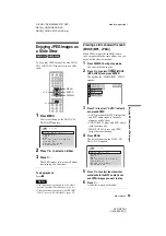 Preview for 53 page of Sony DVP-NS70H - Cd/dvd Player Operating Instructions Manual