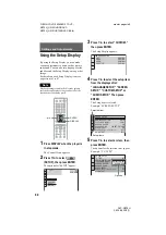 Preview for 60 page of Sony DVP-NS70H - Cd/dvd Player Operating Instructions Manual