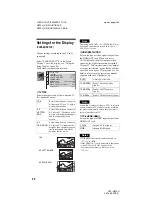 Preview for 62 page of Sony DVP-NS70H - Cd/dvd Player Operating Instructions Manual