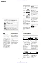 Предварительный просмотр 7 страницы Sony DVP-NS70H - Cd/dvd Player Service Manual