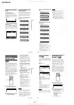 Предварительный просмотр 15 страницы Sony DVP-NS70H - Cd/dvd Player Service Manual