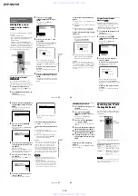 Предварительный просмотр 19 страницы Sony DVP-NS70H - Cd/dvd Player Service Manual