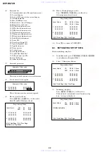 Предварительный просмотр 64 страницы Sony DVP-NS70H - Cd/dvd Player Service Manual